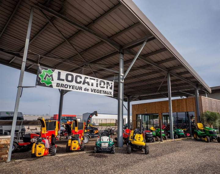 Magasin de location de matériel de motoculture Lot-et-Garonne